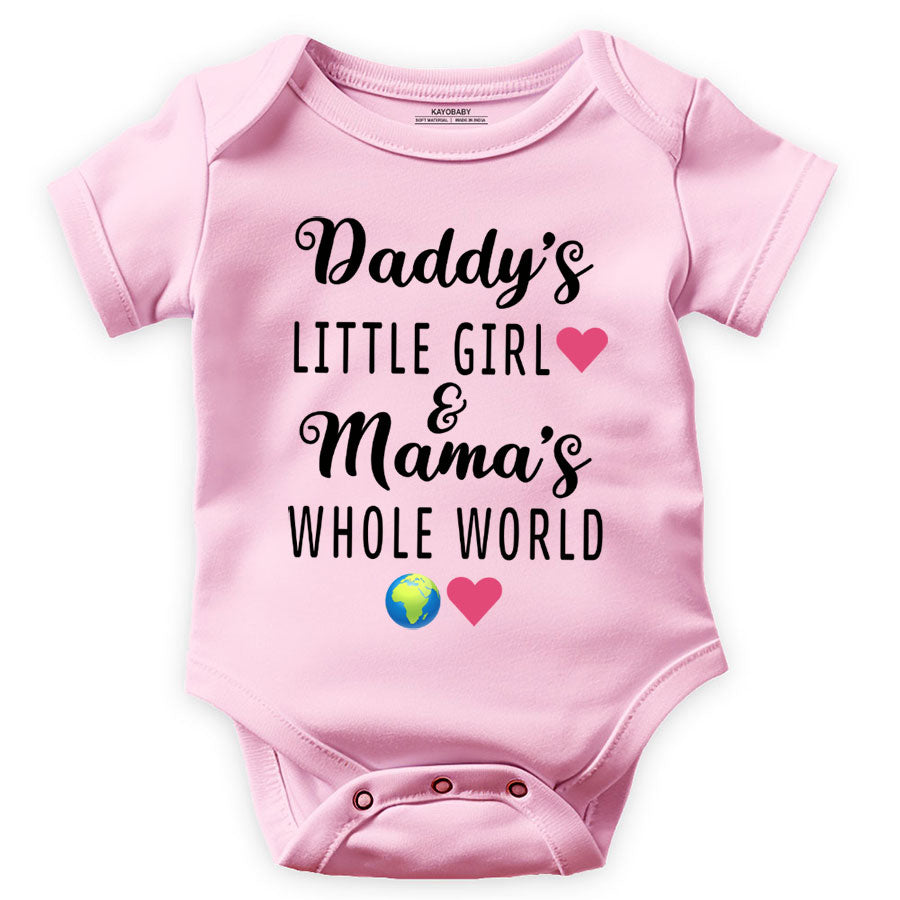 Daddy's little girl and Mama's whole world