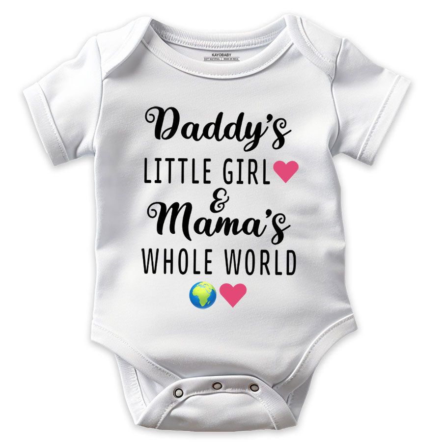 Daddy's little girl and Mama's whole world