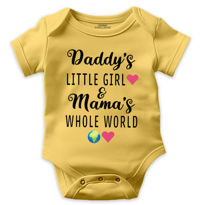 Daddy's little girl and Mama's whole world